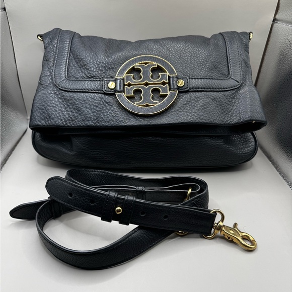 Tory Burch Amanda foldover messenger bag or clutch#1